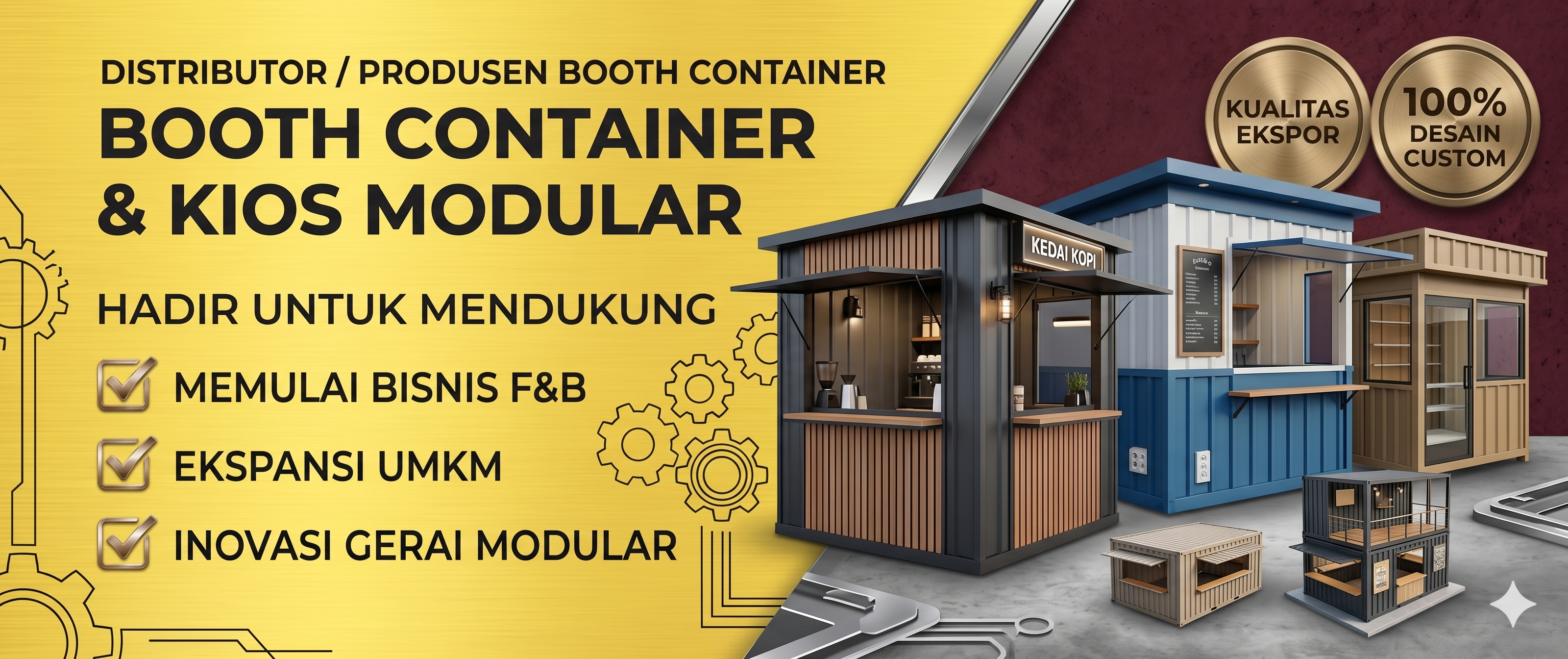 Promo Booth Container