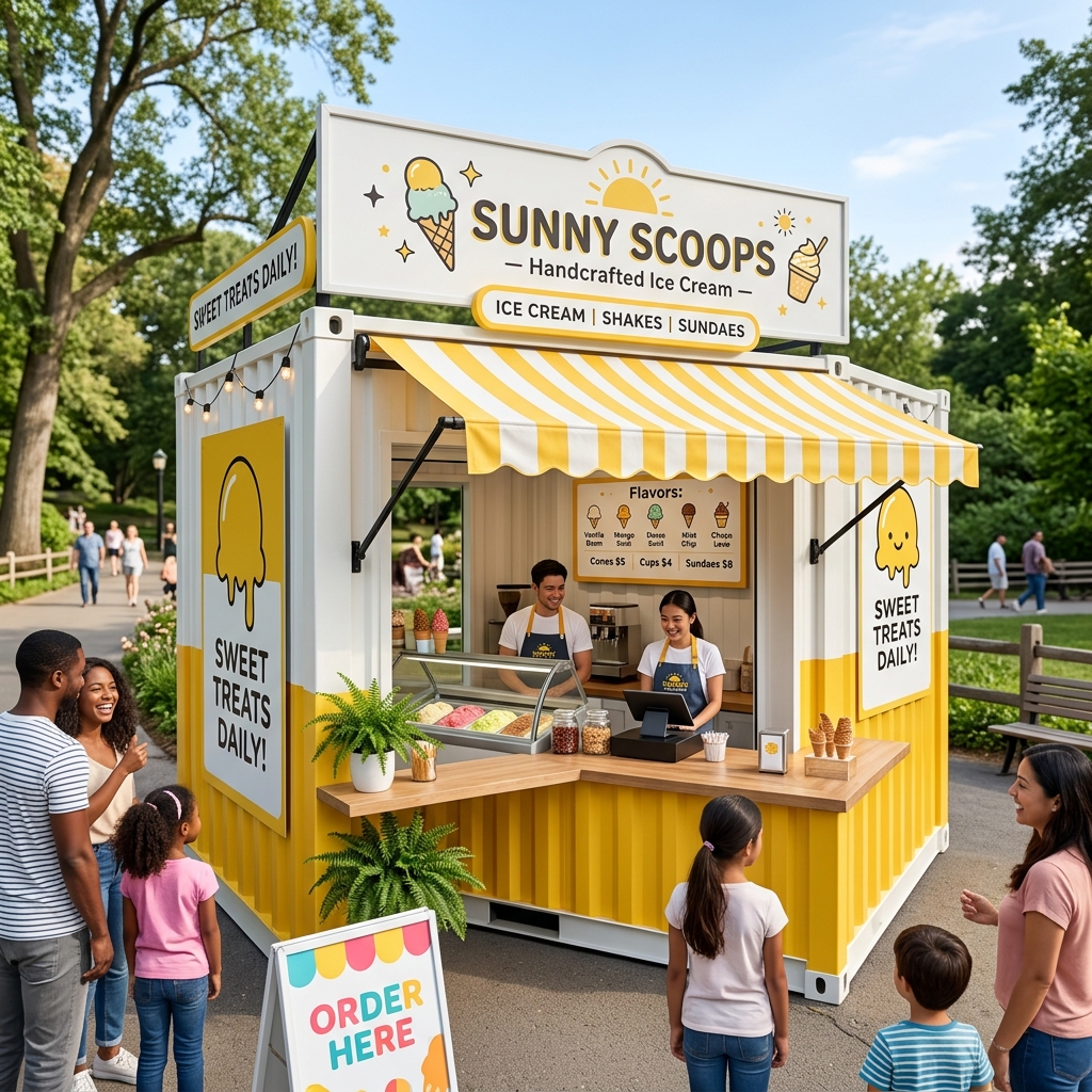 Booth Ice Cream
