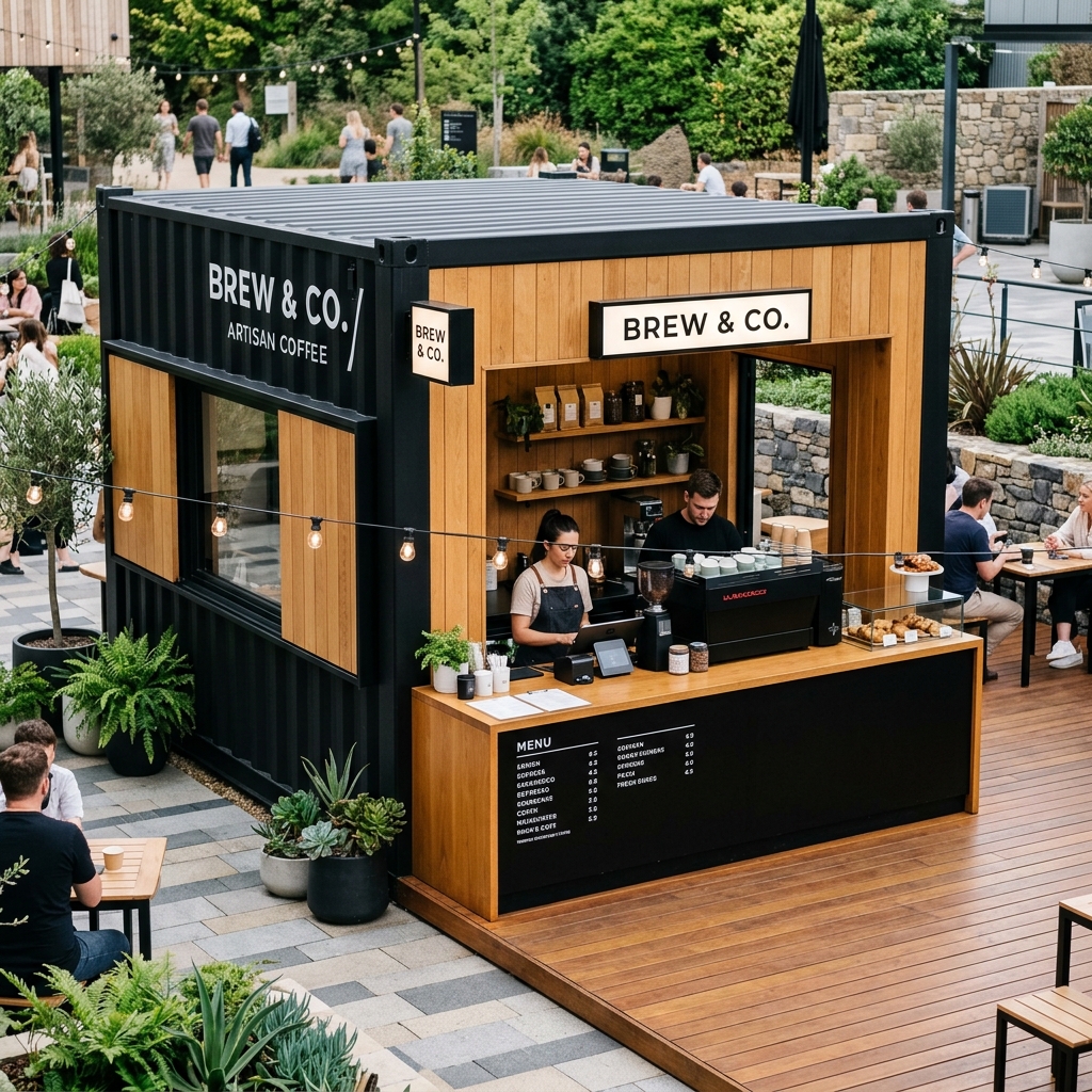 Booth Coffee Minimalist